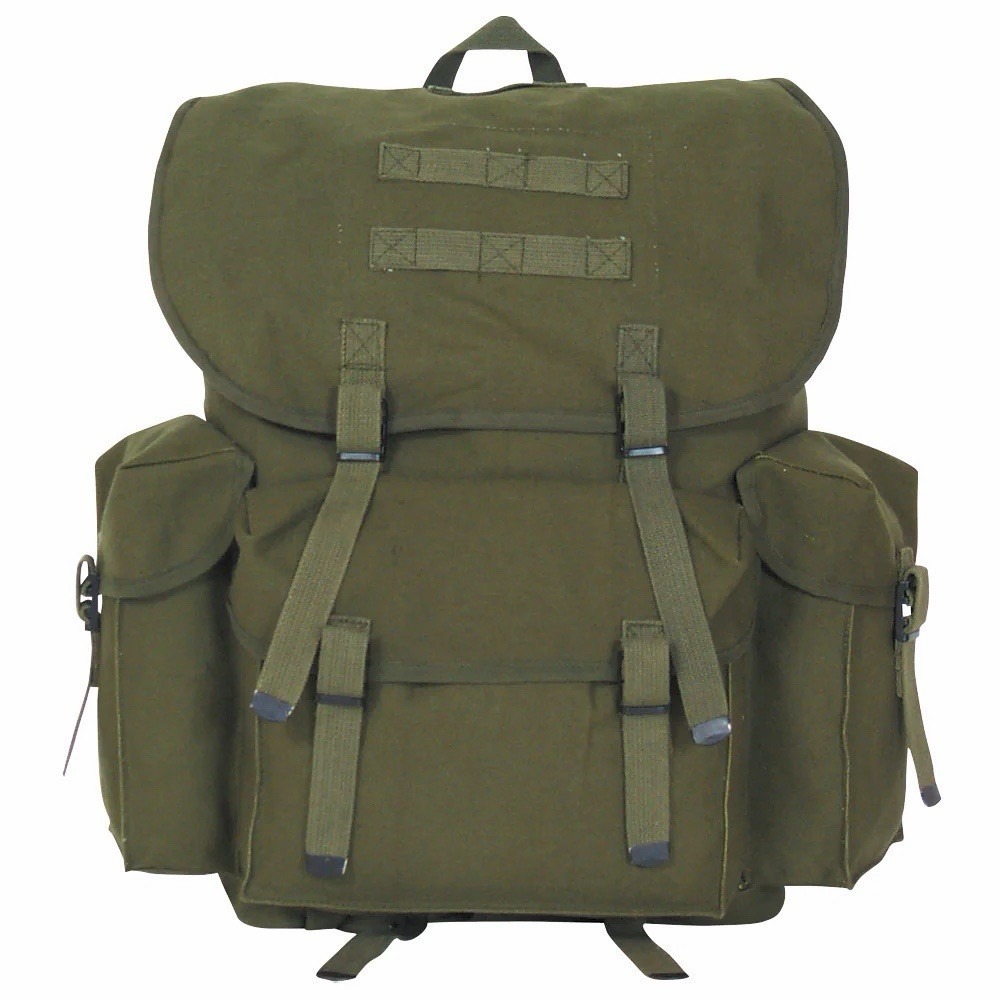 New Fox Outdoor Nato Rucksack Bag Backpack Large 19x12x8 Olive Drab Green 42-25